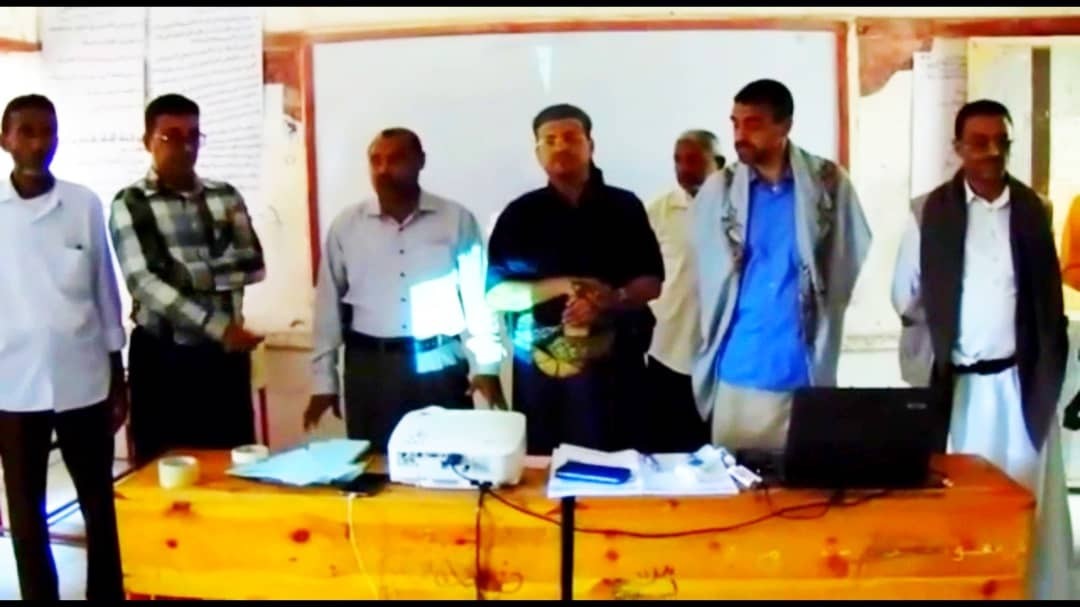 رئيس المكتب الفني يتفقد سير العملية التعليمية بمديرية بيت الفقيه بمحافظة الحديدة